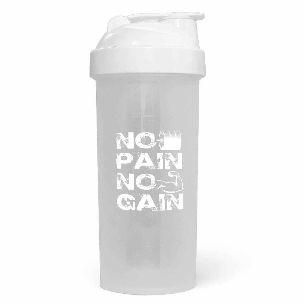 Coqueteleira Para Academia — COQUETELEIRA EM PP - 700ML - IMPRESSÃO SILK - TRANSLÚCIDO - 10g — 255 x 120 — Cor 1X1