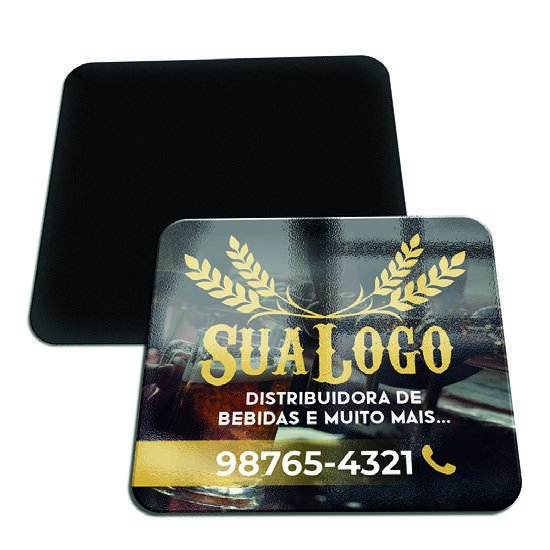 Ímãs De Geladeira — COUCHE BRILHO - 300g — 53 x 48 — Cor 4X0