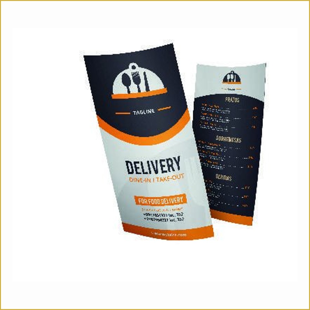 Panfletos, Flyers E Folhetos — RECICLATO DIGITAL - 90g — 105 x 150 — Cor 4X1 (100 unids.)