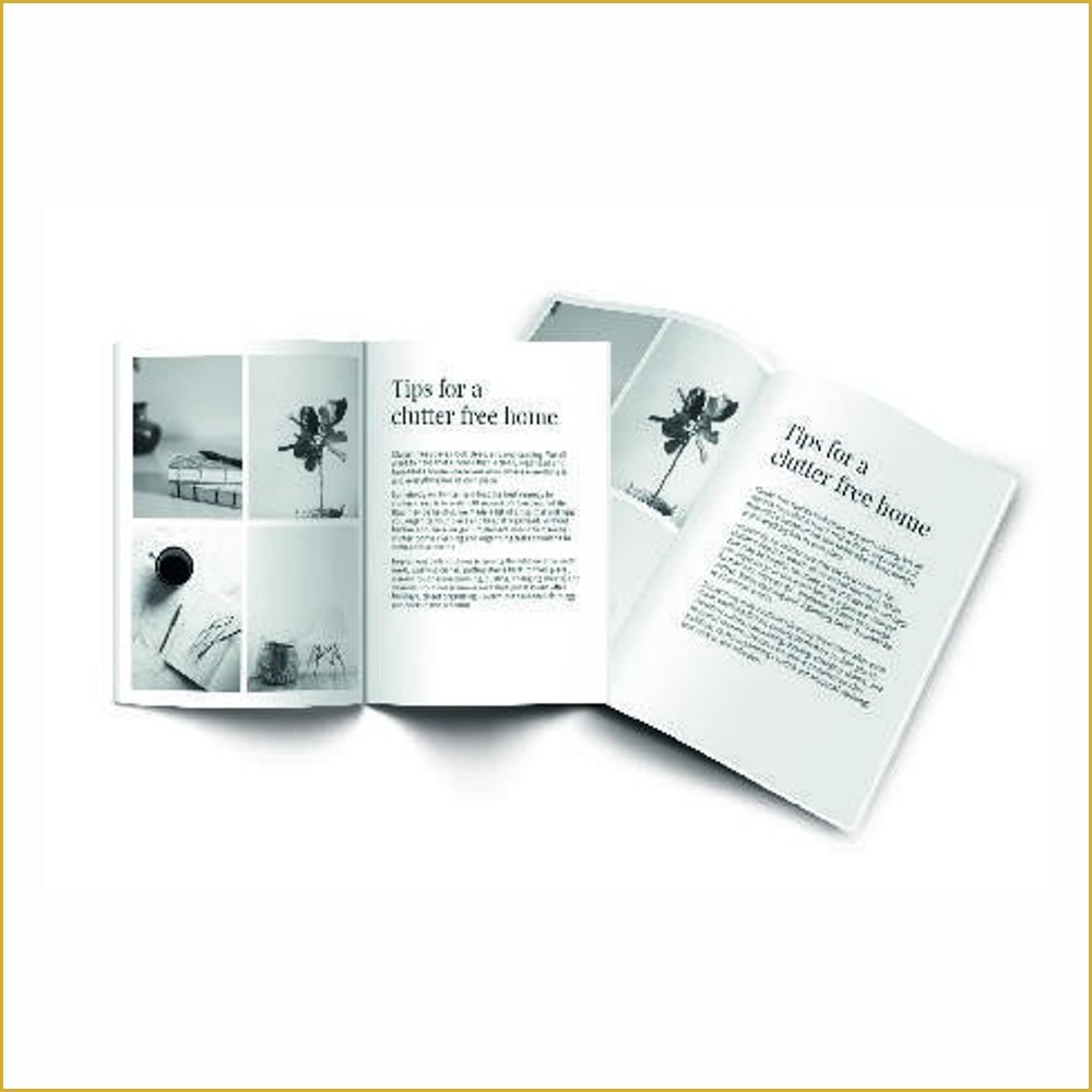 Revista — COUCHE BRILHO - 90g — 210 x 300 — Cor 4X4 (50 unids.)