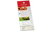 [CDC100100] Cardapios — Cardapios descartaveis — Couche 250g — 105x300mm (Impressão 4×0 · 100 un. · 105 x 300 · CDC100100)
