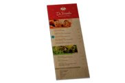 [CDK100100] Cardapios — Cardapios descartaveis — Kraft 250g — 105x300mm (Impressão 4×0 · 100 un. · 105 x 300 · CDK100100)
