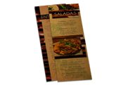 [CR44V10] Cardapios — Cardapios personalizados — 4 páginas com dobra — Reciclato 240g (210x300mm · Impressão 4×4 · 10 un. · CR44V10)