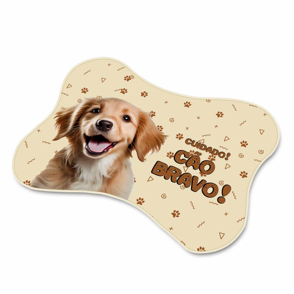[TAPNEO002] Tapetes e capachos — Tapete emborrachado — Neoplex 3mm (Modelo osso · 470x330mm · Impressão 4×0 · TAPNEO002)