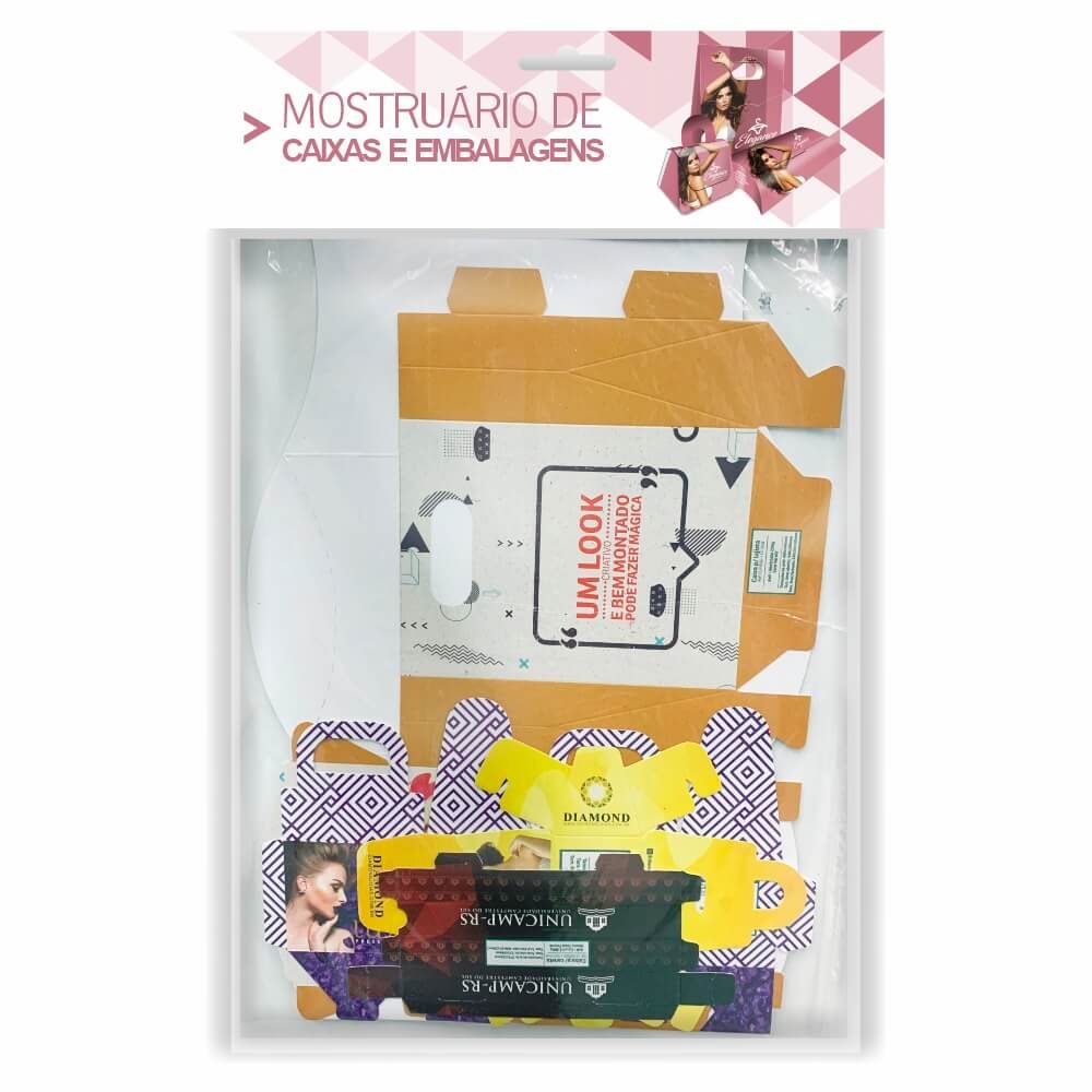 Kits de mostruario — Caixas e embalagens