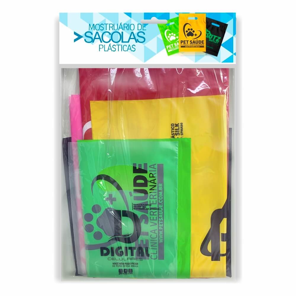 Kits de mostruario — Sacola plastica