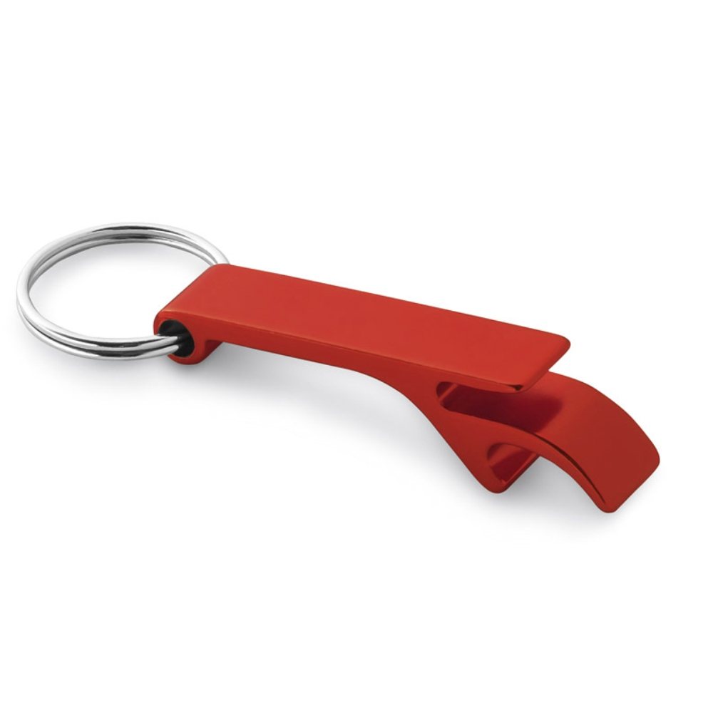 Linha de atacado — Abridores e chaveiros — Aluminio — Multifuncao — Vermelho