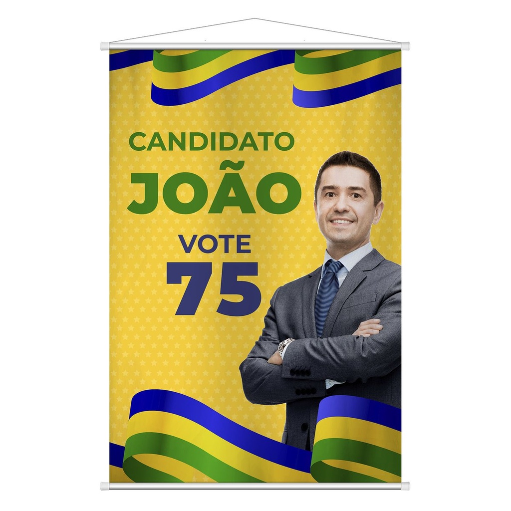 Eleicoes 2026 — Banners — Front light 440g — Metro quadrado