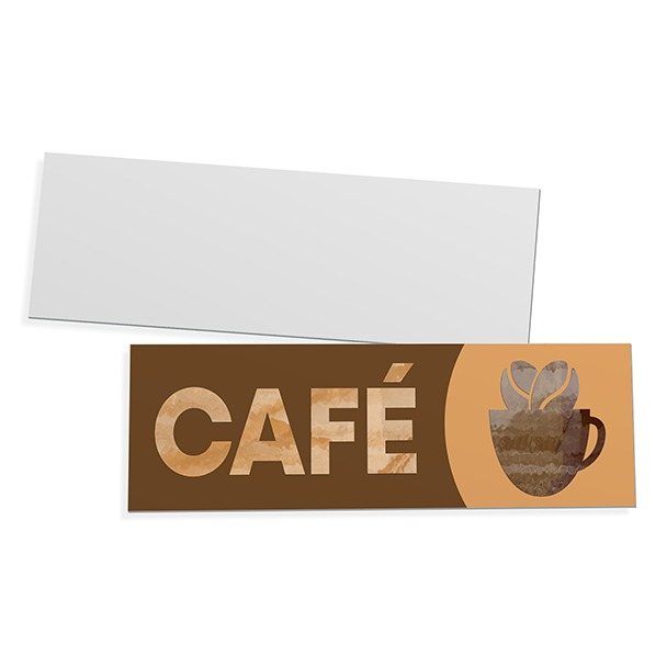 Placas — Placa de ps — Psai 1mm — Verniz localizado — 180x50mm