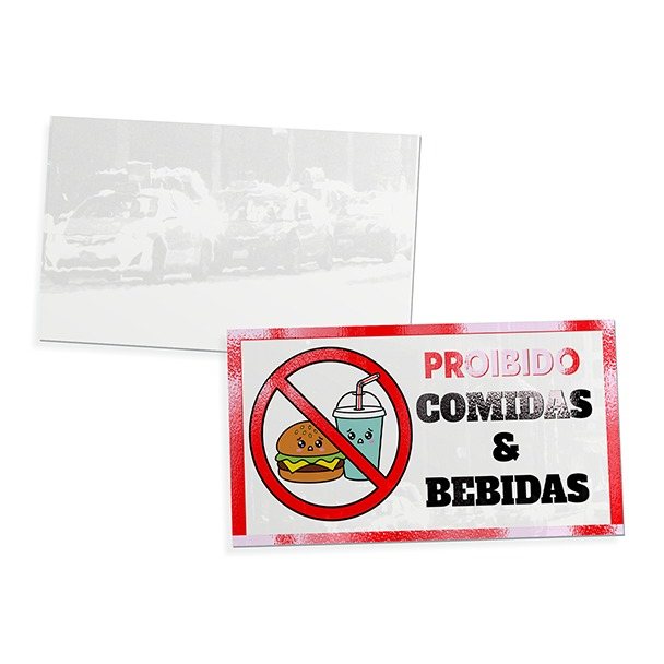 Placas — Placa de ps — Psai 1mm — Verniz localizado — 200x100mm