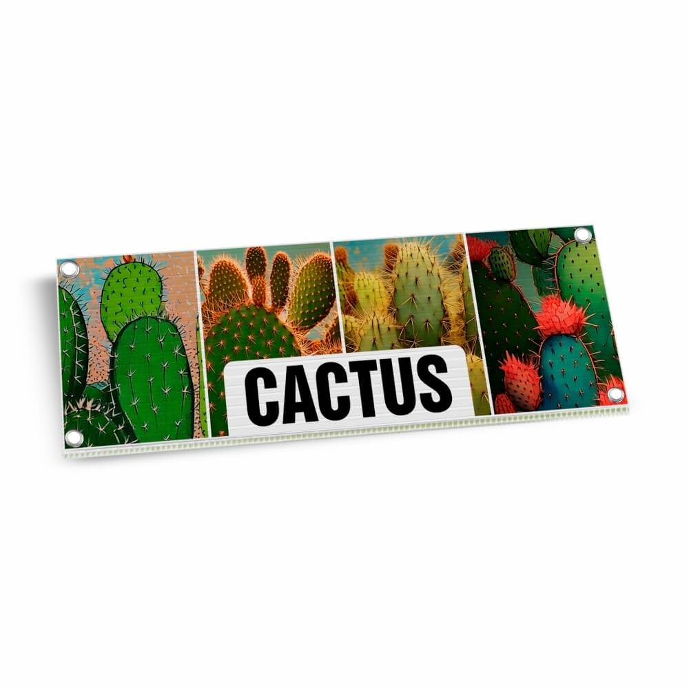 Placas — Placa imobiliaria — Polionda 4mm — Sem verniz — 300x120mm