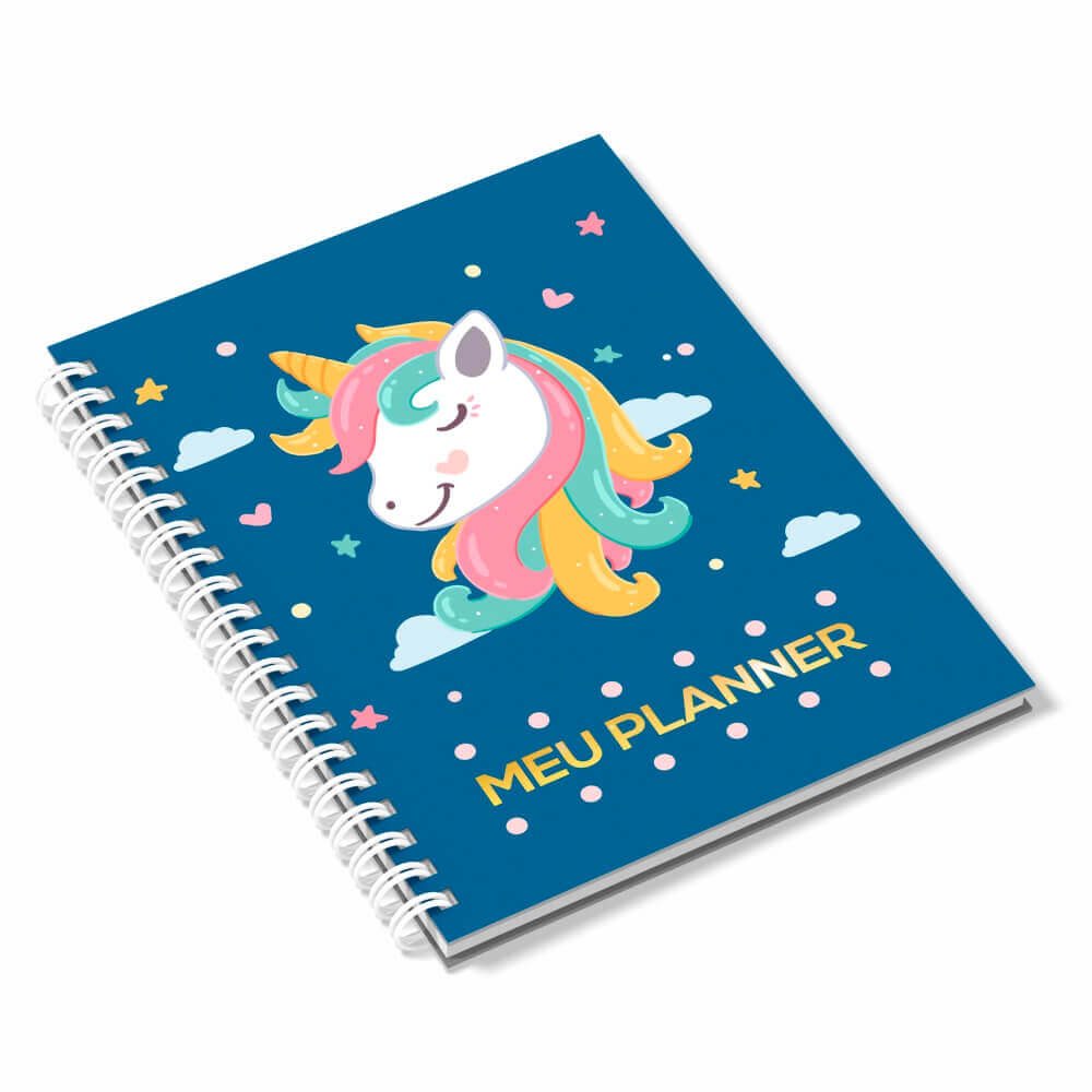 Agendas cadernos e apostilas — Agenda 2026 — Agenda planner — Capa couche 150g no papel parana 2mm