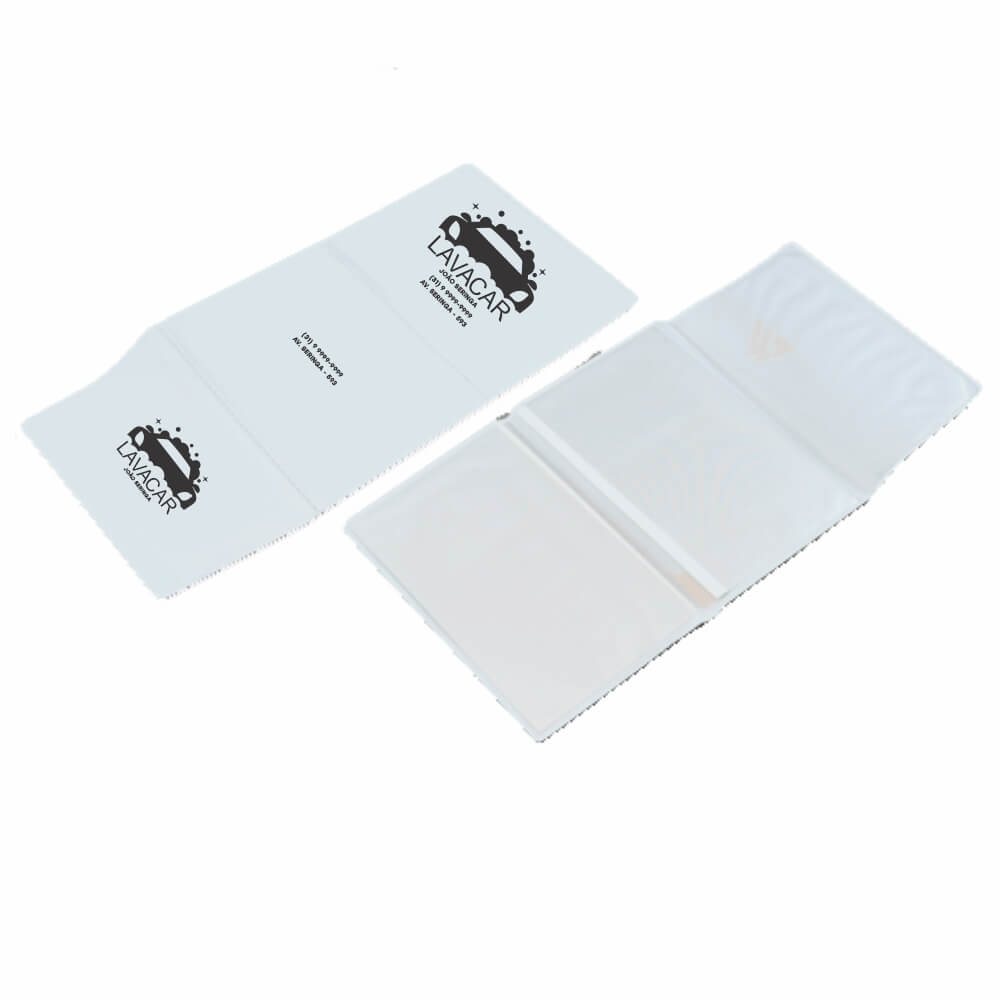 Porta documentos — Triplo — Branco