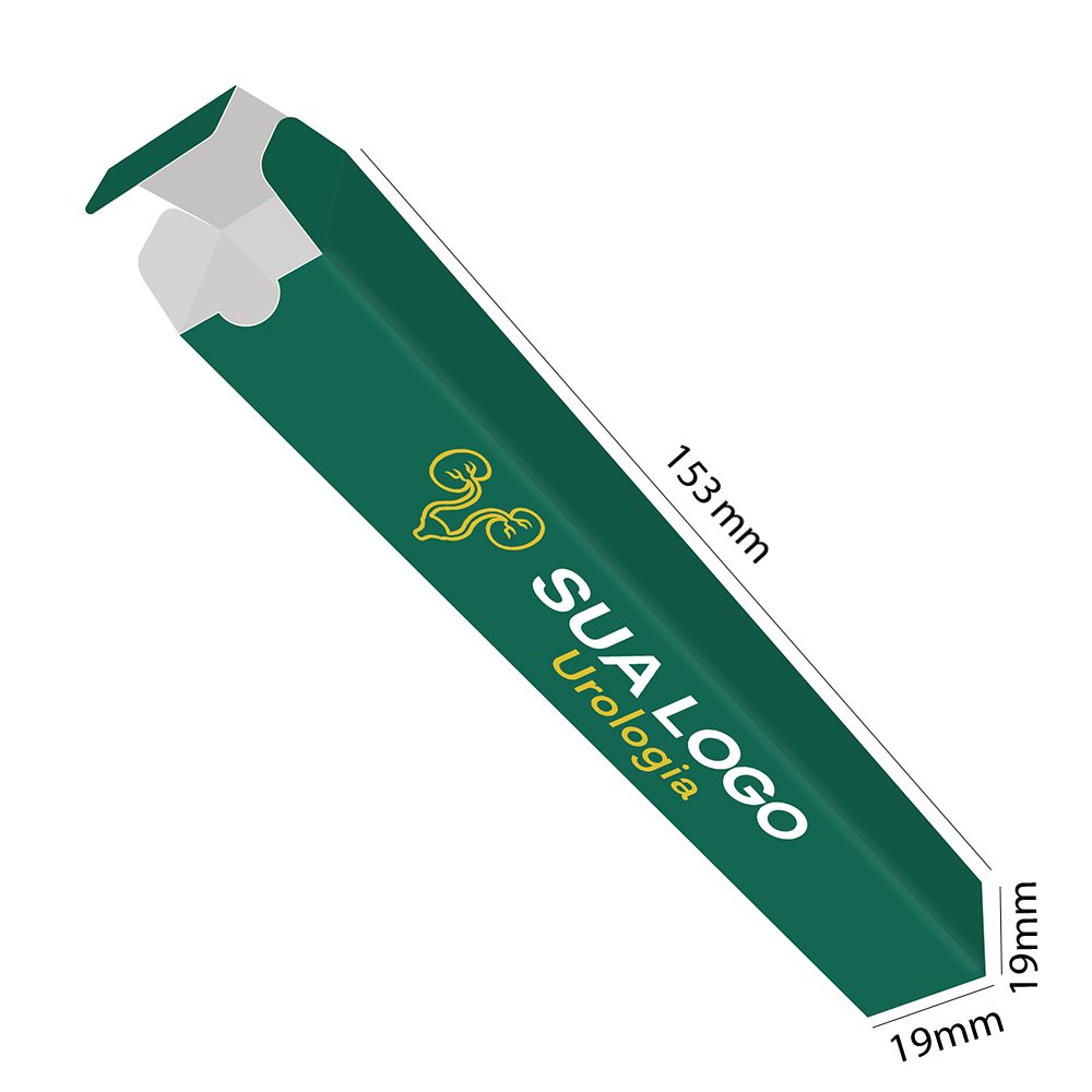 [CC274025] Caixas e embalagens — Caixas personalizadas — Caixa para canetas (Supremo 255g · Verniz UV total frente · Impressão 4×0 · 25 un. · 270 x 98 · CC274025)