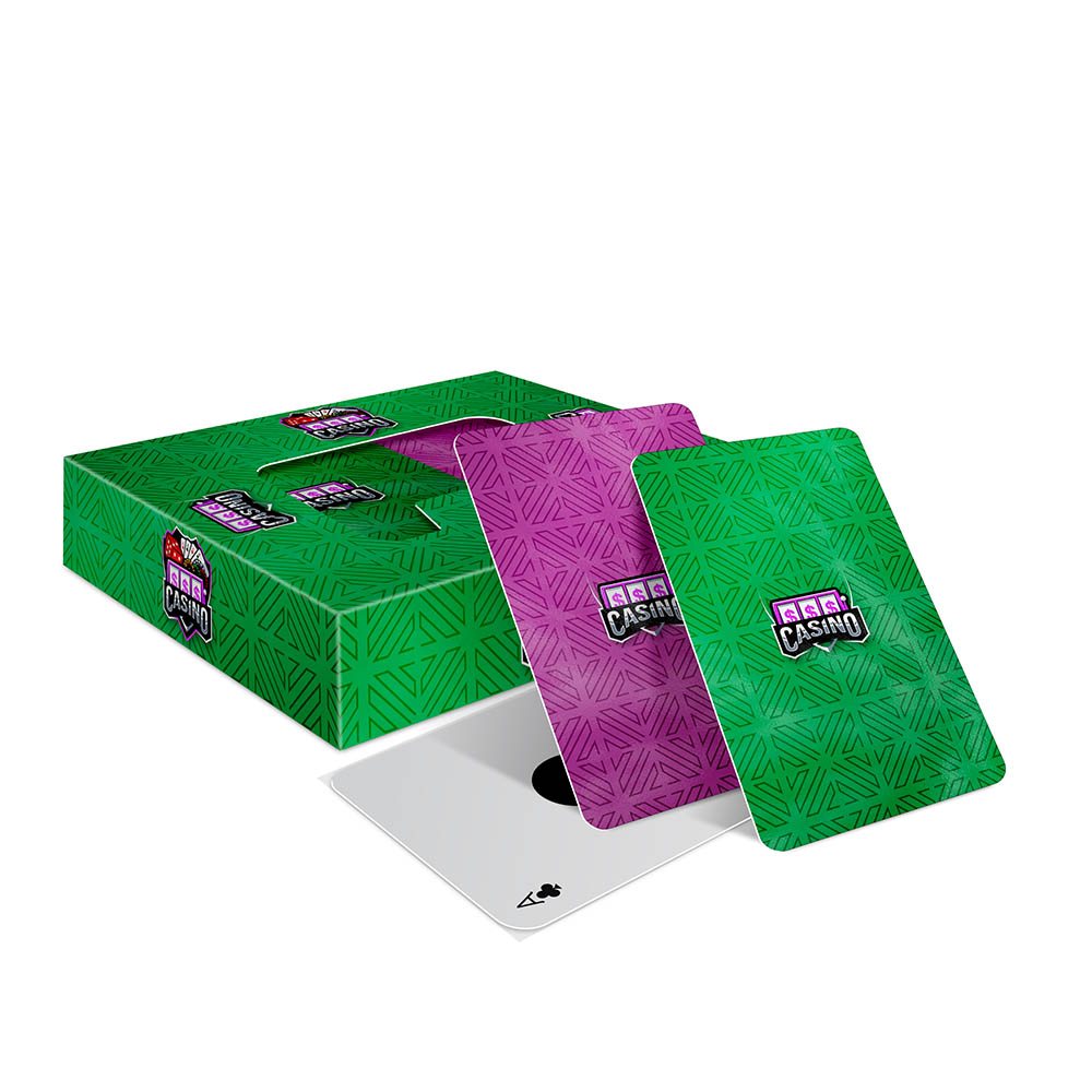 [BCPD8AB] Baralhos — Baralho duplo 108 cartas — Baralho com cartas personalizadas (Couche 250g com laminacao brilho · Impressão 4×4 · 25 un. · 59 x 90 · BCPD8AB)