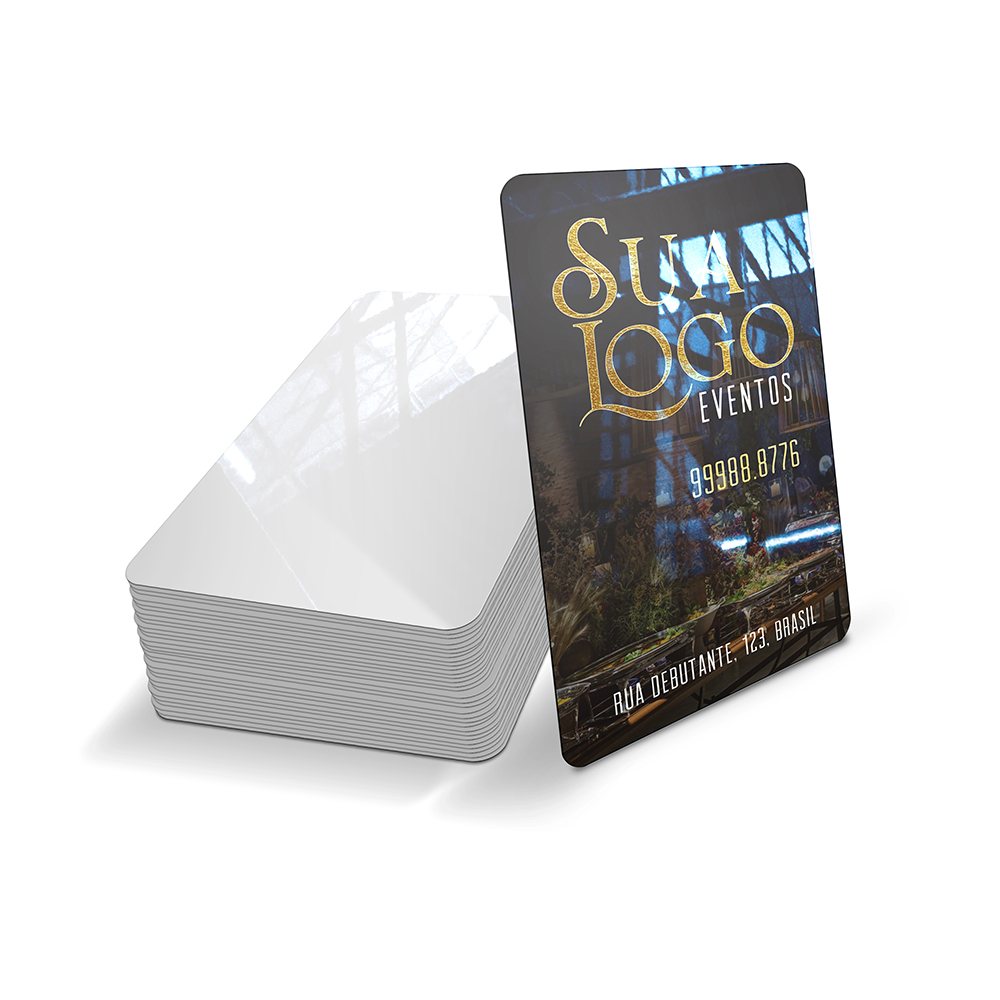 [CF251C] Cartoes fidelidade — Plástico compacto 50g — 59x91mm (Impressão 4×0 · 05 un. · 59 x 91 · CF251C)