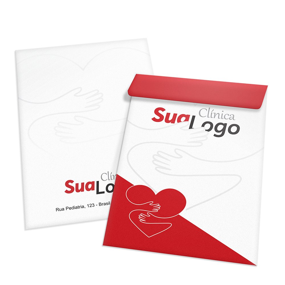 Envelopes — Envelopes personalizados — AP sulfite 90g — Meio saco 200x280mm