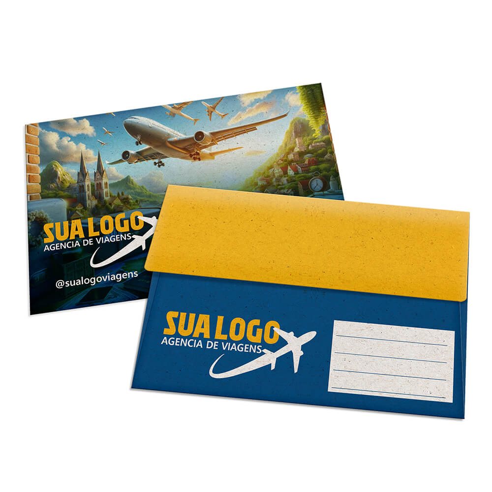 Envelopes — Envelopes personalizados — Reciclato 90g — Comercial 167x105mm