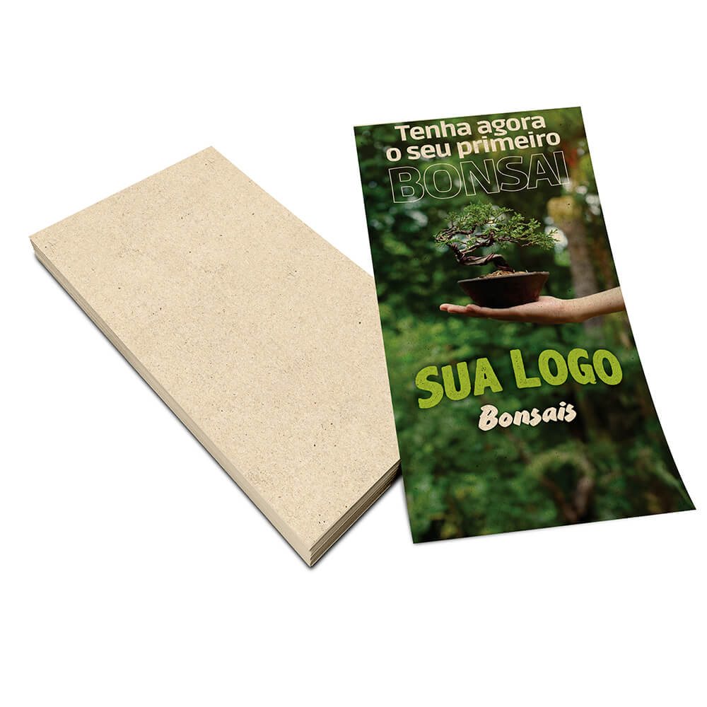 Filipetas — Reciclato 90g — Sem verniz — 100x210mm