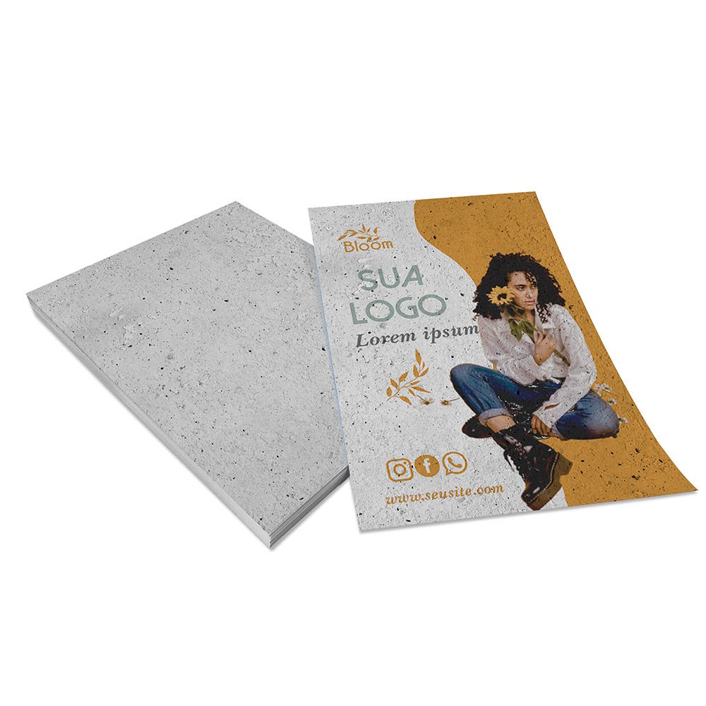 Panfletos flyers e folhetos — Reciclato 90g — Sem verniz — 105x150mm