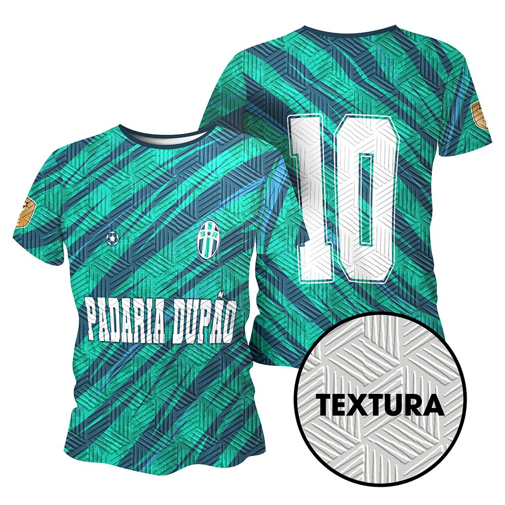 [CA3DRC06B] Linha vestuário — Camisas agasalhos e jaquetas — Camisas — Modelo tradicional — Dry fit 3d (Mirage · Manga curta · Impressão 4×0 · 1536 x 1352 · CA3DRC06B)