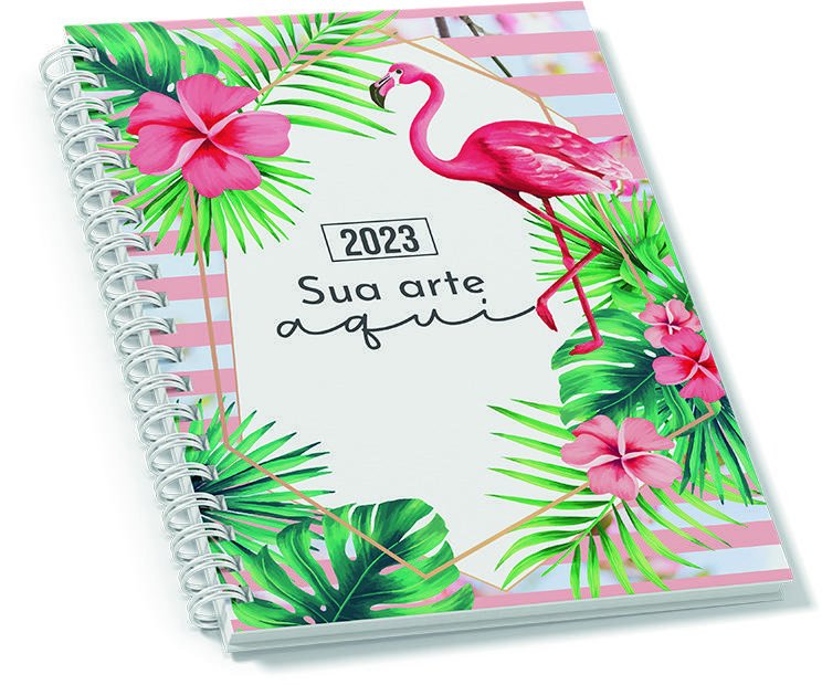 Agendas, Cadernos E Apostilas — CADERNETA-CAPA DURA COUCHÊ 150G E PARANÁ- WIREO-MIOLO AP 75G - 150g — 215 x 275 — Cor 4X0
