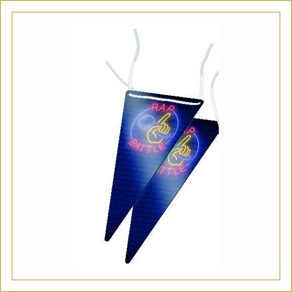 Bandeirolas — COUCHE BRILHO - DIGITAL - 150g — 210 x 295 — Cor 4X1 (100 unids.)